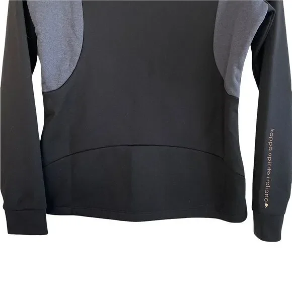 Kappa Full Zip Black Track Jacket - Picture 7 of 8